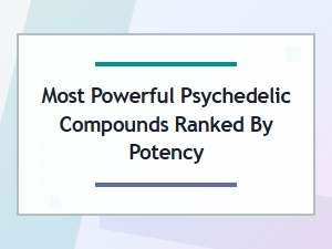 Most Powerful Psychedelic Compounds Ranked by Potency